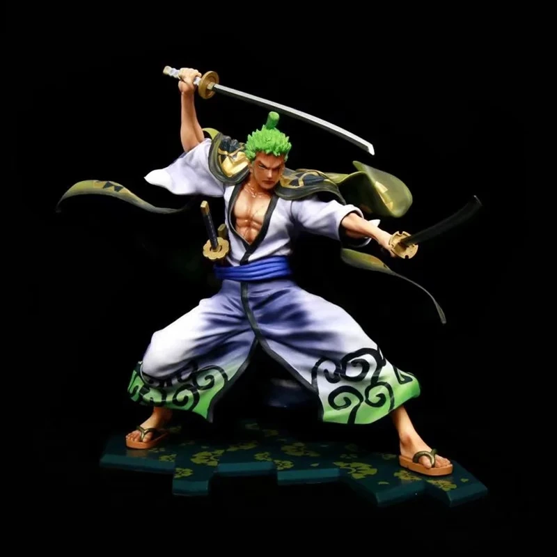 Кимоно для Зоро вано из аниме One Piece ророноа Боевая версия Экшн фигурка ПВХ