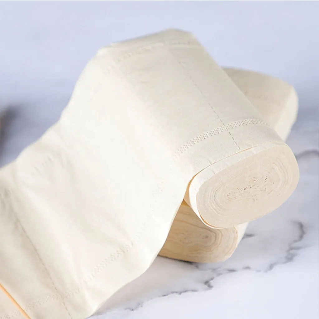 12 рулонов салфетки для ручной чистки из твердой бумаги 4 слоя C складные бумажные