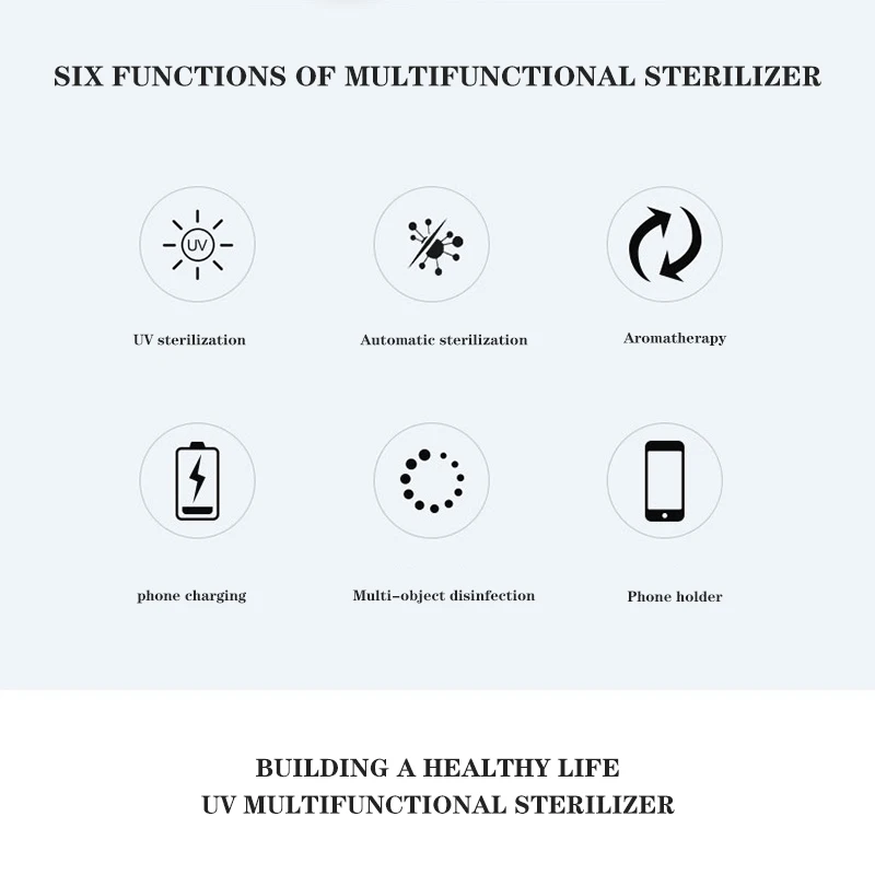 Смартфон УФ дезинфицирующее средство для рук телефон Зарядное устройство