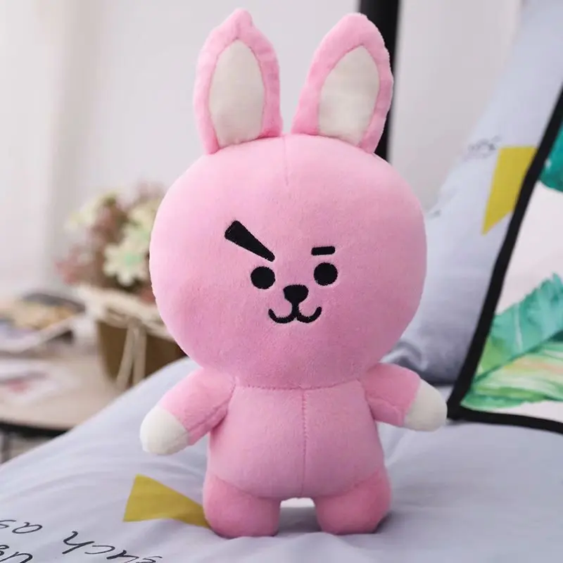 

HQ Kpop Star Support Plush Toys Lovely Bangtaned Boys Cartoon Doll Kawaii Anime Stuffed Toy Dog Rabbit Sheep Koala Peluche Gift