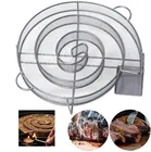 Коробочка для барбекю, сетка из нержавеющей стали для генератора холодного дыма, принадлежности для барбекю