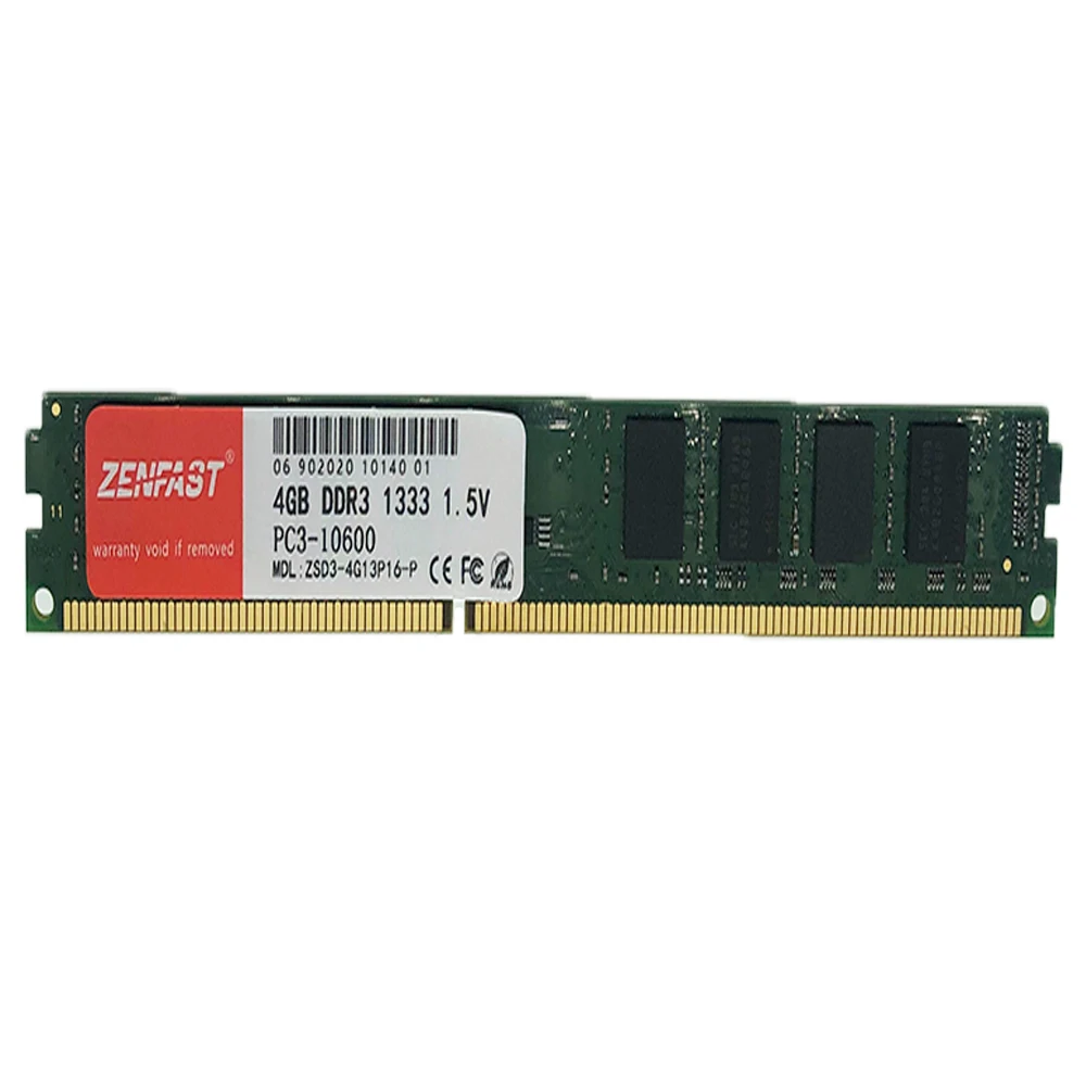 ZENFAST оперативная память DDR3 8 ГБ 4 1333 1600 МГц для настольного компьютера 240pin 1 5 в