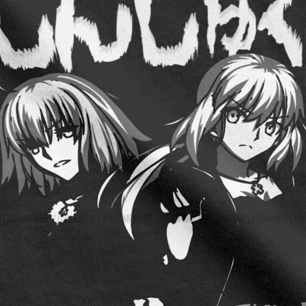 Fate Grand Order Shinjuku Girls T Shirts Men's Pure Cotton Casual T-Shirts Anime Saber Arts Extra Attack Tees Short Sleeve | Мужская