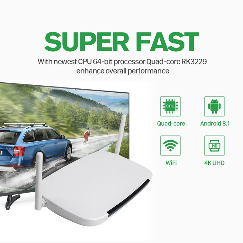 Leadcool qhd tv Q9 IP TV Box Android 9 0 BOX Amlogic S905W H.265 медиаплеер 4K Smart ip box Доставка из