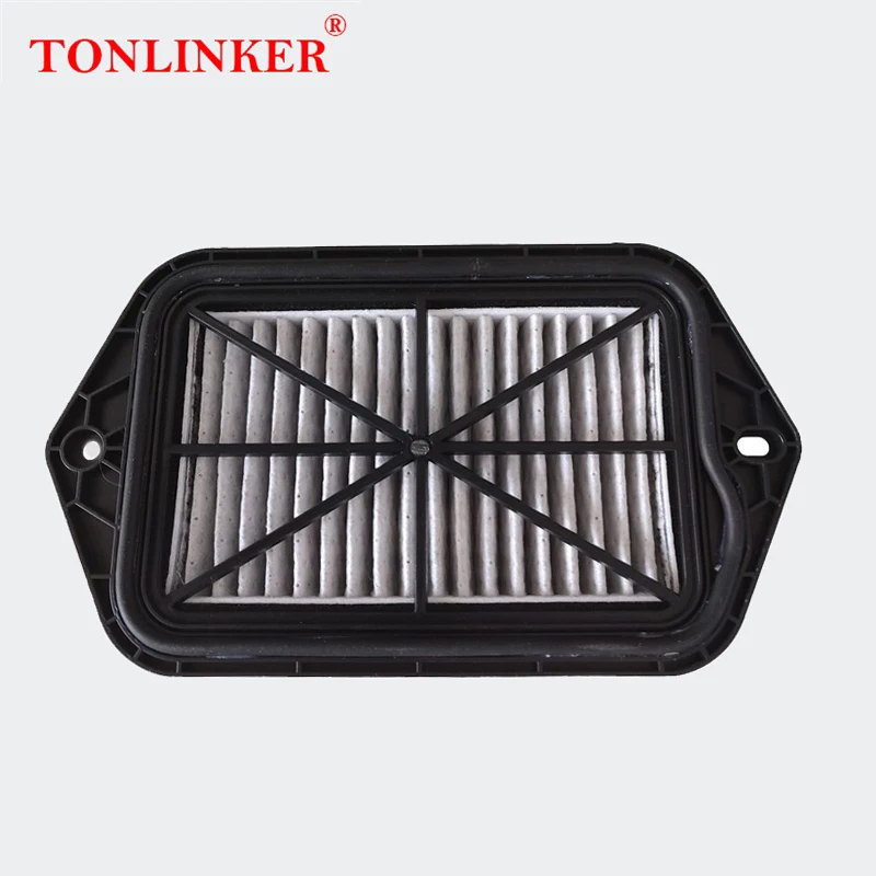 Фото Воздушный фильтр TONLINKER с 2 отверстиями для Vw Beetle A5, Jetta6, NF, Sharan, Tiguan, 5N, Audi Q3, 8U, SEAT Alhambra, внешний фильтр Anti-PM2.5 98% №2