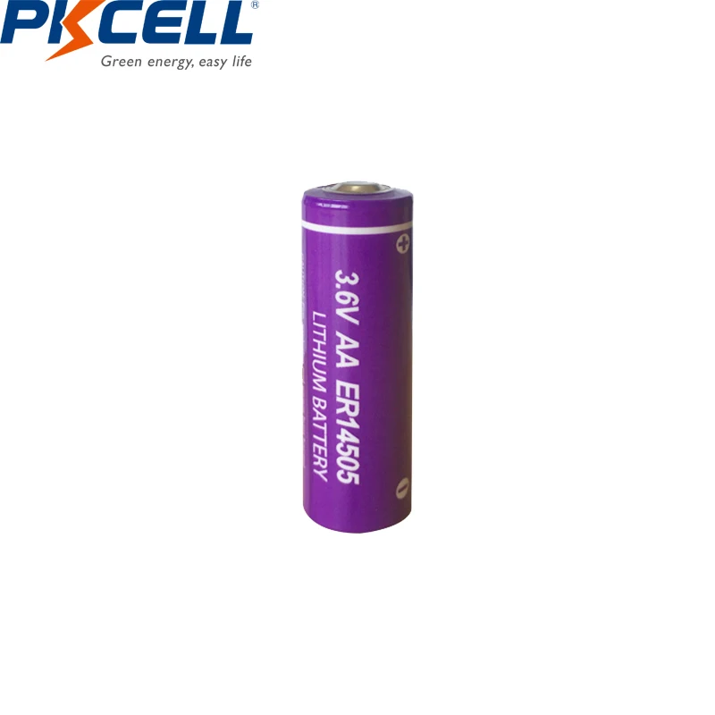 20 шт./лот PKCELL LiSOCl2 ER14505 LS14505 AA 3 6 V 2400 мА/ч литий Батарея батареи для медицинских