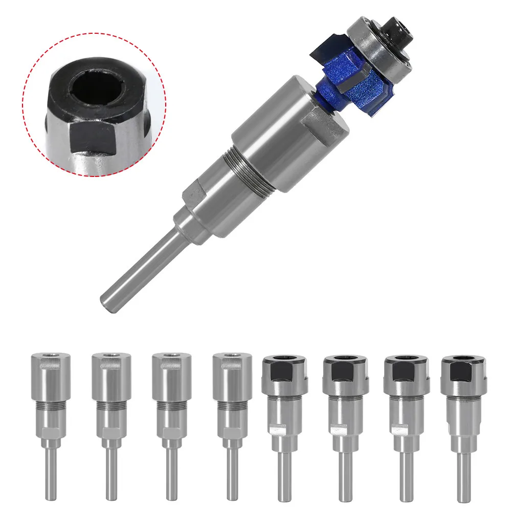 

Extender Router Bit Adapter Extension Rod For 1/4 Power Tool Rotary Tool