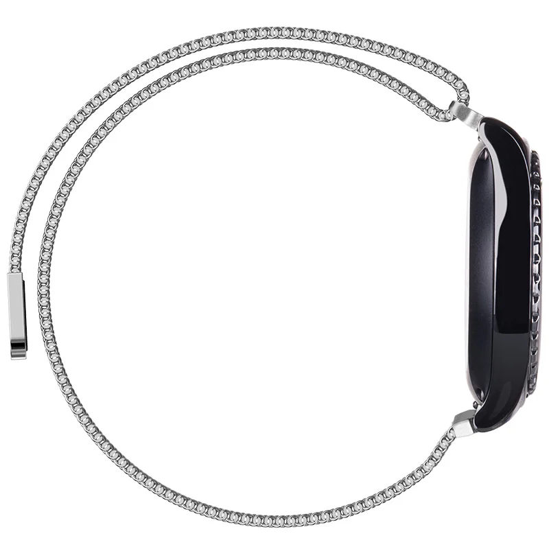 Для Garmin Vivoactive 3 Band 20 мм быстросъемный Миланский ремешок из нержавеющей стали для часов Vivomove HR/Forerunner 645 музыкальные полосы