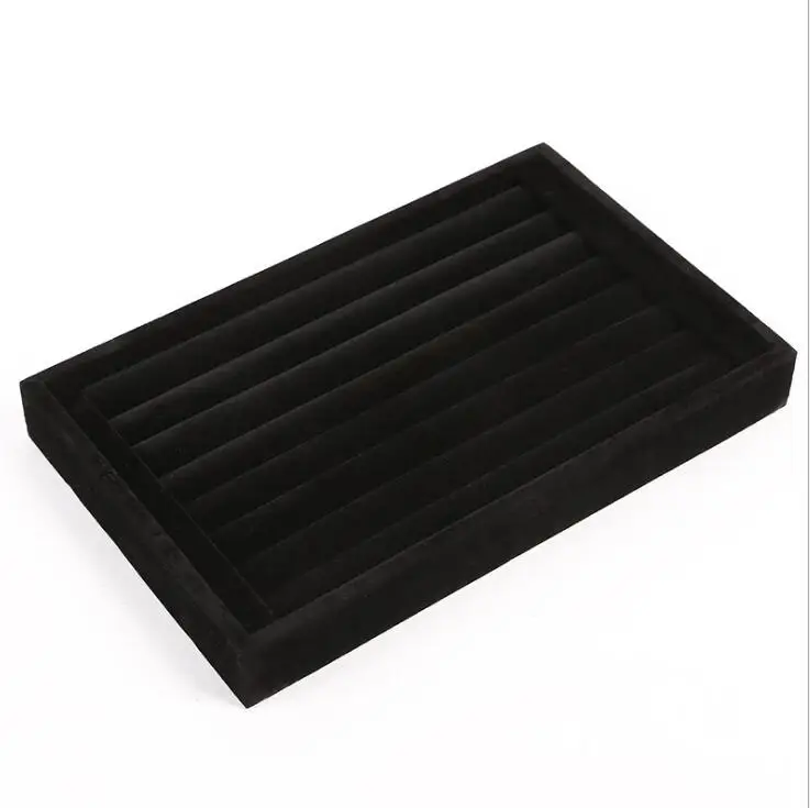 Портативная модная прозрачная витрина для колец металлические серьги