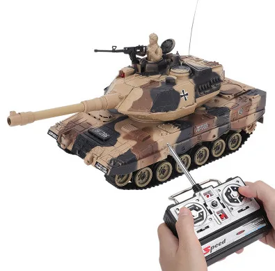 

Oversized Remote Control Tank Toy Car Can Be Launched Battle Charge Electric Children Cannon off-Road Vehicle Spot