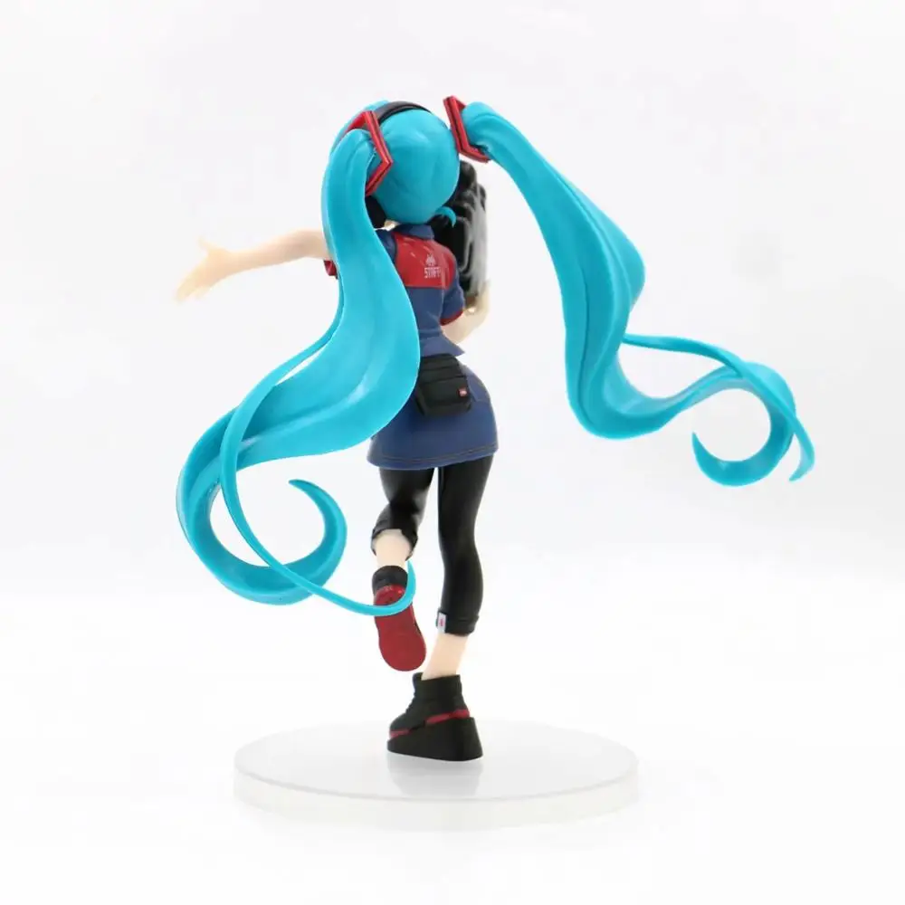 Аниме 20 см вторая бомба Хацунэ Мику игра симпатичный костюм ПХВ фигурка модель