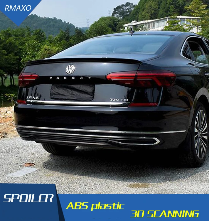 Спойлер для Volkswagen passat 2019 2020 задний спойлер из АБС материала заднего крыла