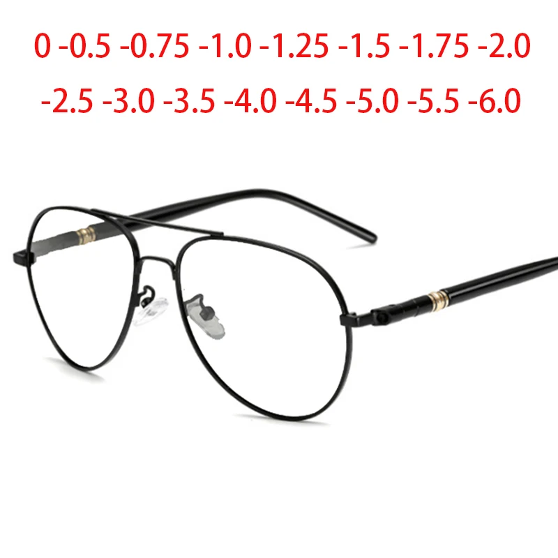 

Prescription Eyewear For Nearsighted Diopter -0.5 -1.0 -1.5 to -6.0 Women Men UV400 Myopia Glasses Spectacles With Diopter