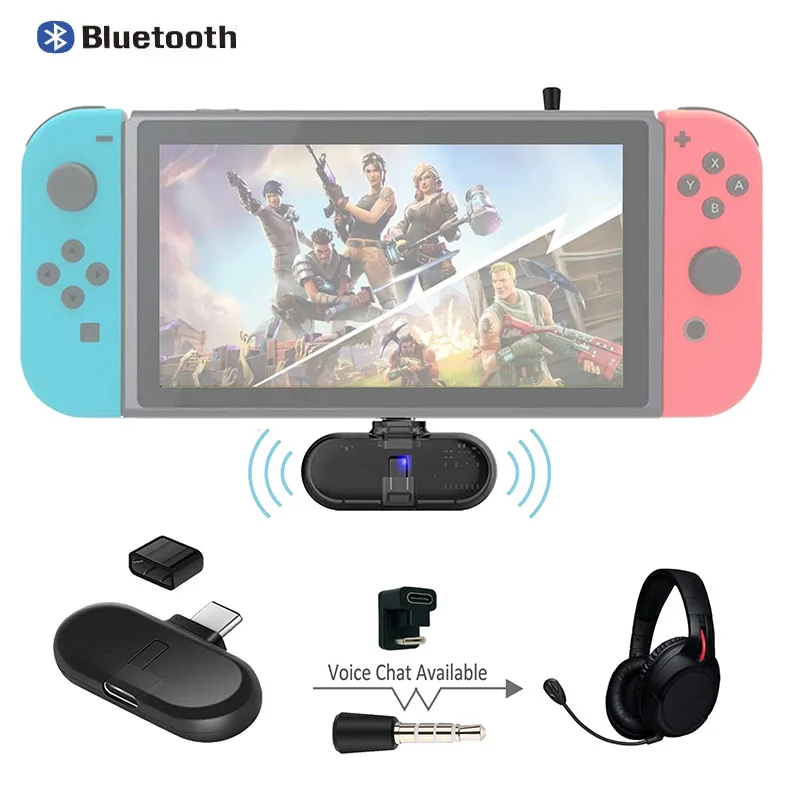 Мини USB C беспроводной аудио адаптер Route + Pro поддержка игрового голосового чата aptX