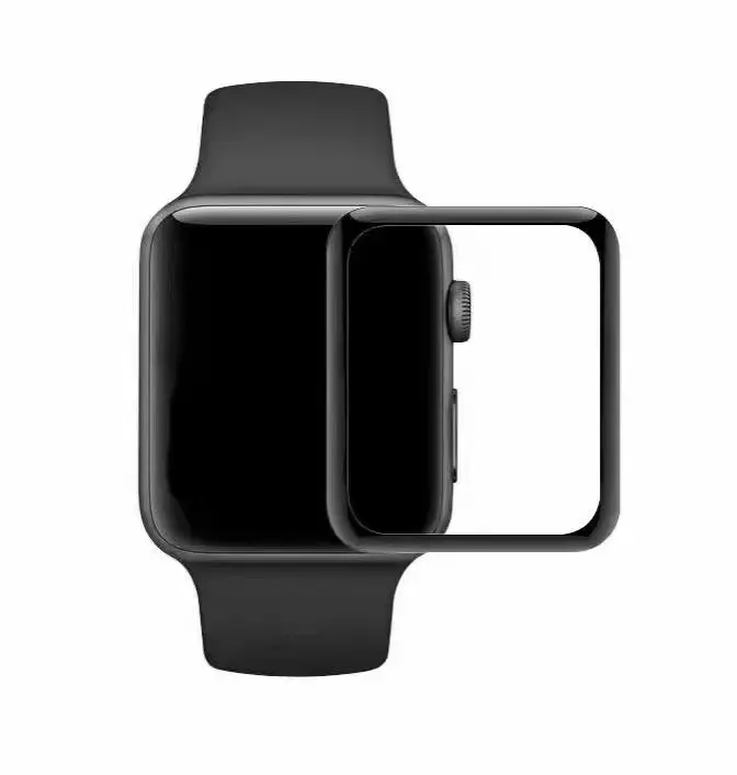 Изогнутый защитный экран из закаленного стекла 3D для Apple Watch 5 4 3 2 1, Защита экрана для iWatch 44 мм 40 мм 42 мм 38 мм Изогнутый защитный экран из закаленного стекла 3D для Apple Watch 5 4 3 2 1, Защита экрана для iWatch 44 мм 40 мм 42 мм 38 мм