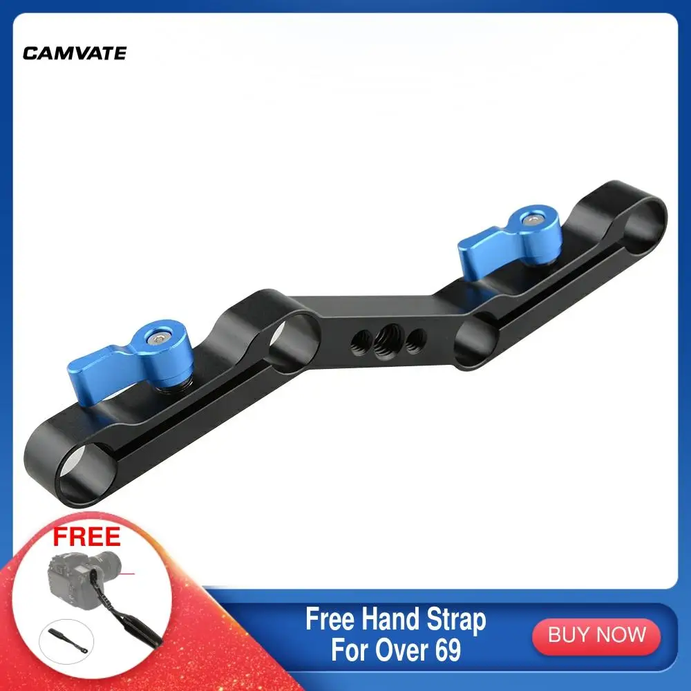 CAMVATE из алюминиевого сплава офсетный Z образный рельсовый зажим Кронштейн для DSLR