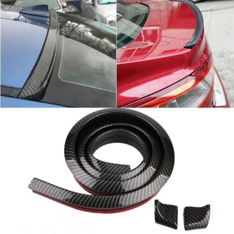 1 5 м автомобиль-Стайлинг 5D Спойлеры из углеродного волокна Стайлинг DIY ремонт