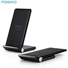 Подставка для быстрой беспроводной зарядки, 15 Вт, складной держатель для зарядки через USB для iPhone 12, 11 Pro Max, XS, XR, X, 8, Samsung S21, S20, S10, Note 20, 10, 9