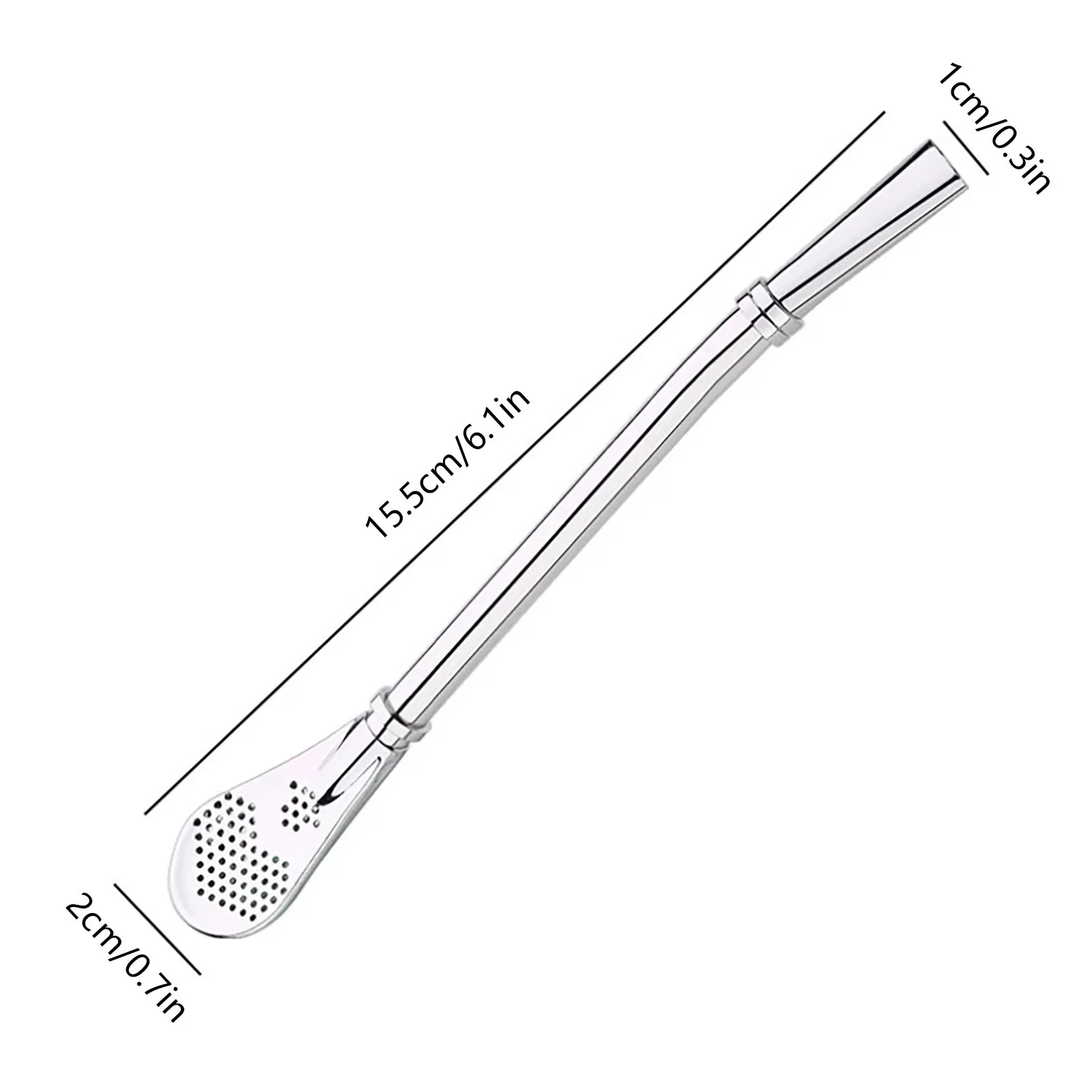Ложка с фильтром для чая соломинки из нержавеющей стали соломинка питья