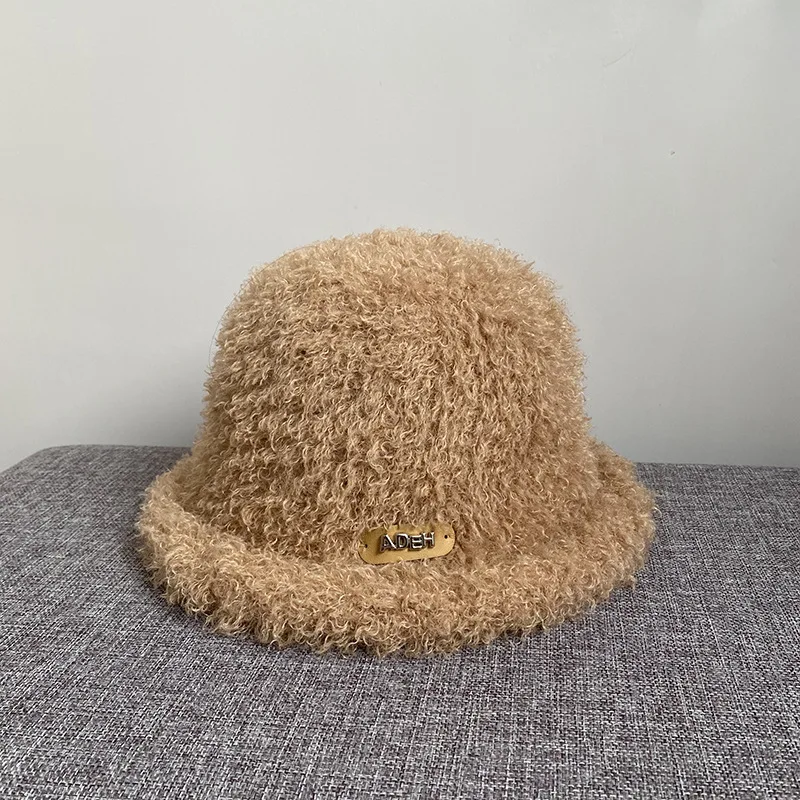 2021 Модные женские теплые Панамы Женская осенне-зимняя уличная Панама кепка