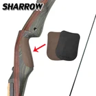 Защитная накладка для стрельбы из лука, 2 шт., для защиты ручки лука, для защиты пальцев, для охоты, аксессуары для стрельбы из лука изогнутый лук для стрельбы