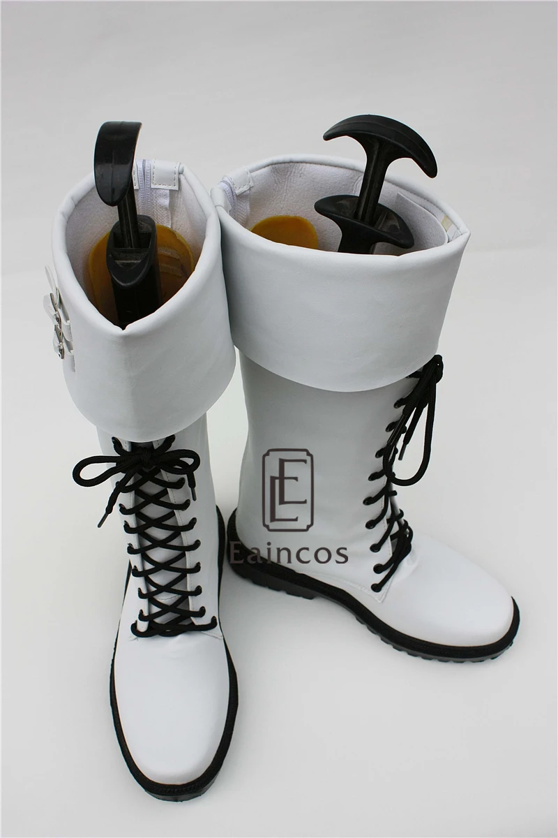 Аниме DMMD драматическое убийство прозрачные белые ботинки косплей обувь на заказ