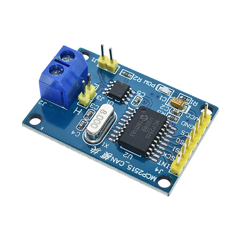 WAVGAT MCP2515 CAN шина Модуль платы TJA1050 приемник SPI для 51 MCU контроллер рычага
