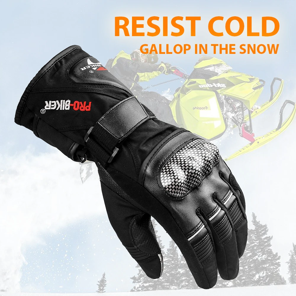 Зимние водонепроницаемые мотоциклетные перчатки для мотокросса защитное