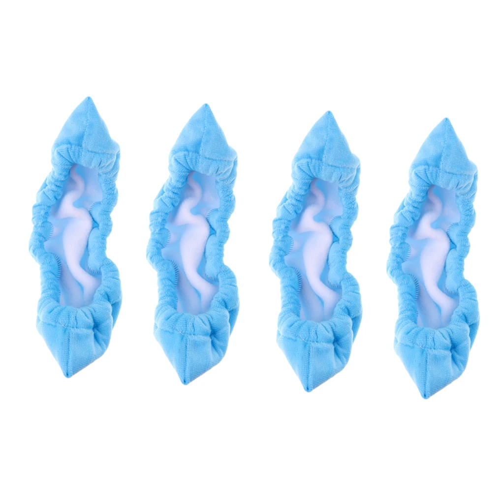 2 пары спортивные хоккейные для лезвий мягкая махровая ткань протектор Soakers