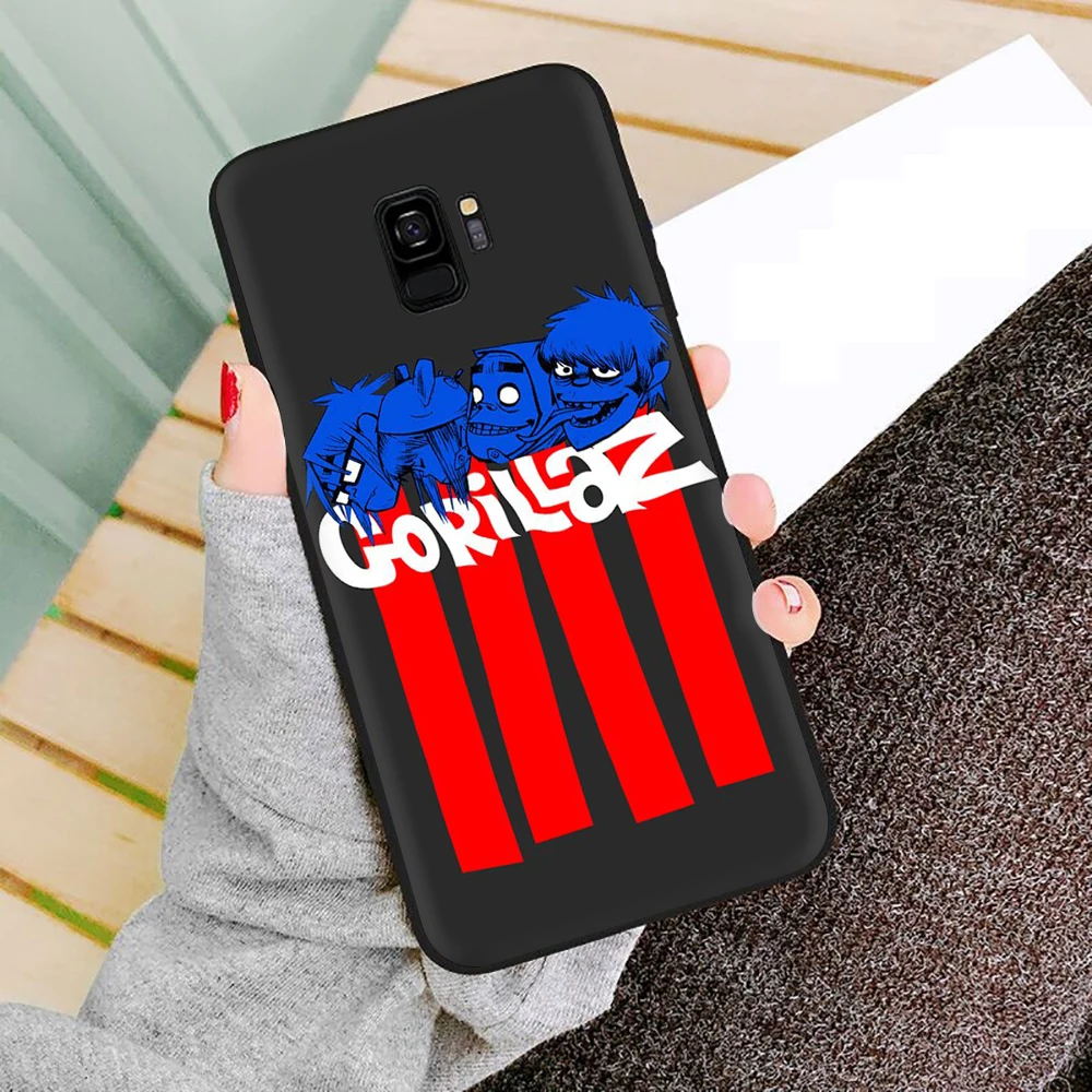 B6 Gorillaz Группа мягкий силиконовый чехол для телефона для samsung S6 S7 край S8 S9 S10e Note 8, 9, 10, плюс M10 20 30 40 - Цвет: B6