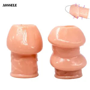 Реалистичное для мужчин, кольцо на пенис для пениса, задержка эякуляции для пениса Кольца, фиксированное кольцо для коррекции крайней плоти, интимные игрушки для мужчин, игрушка для улучшения пениса