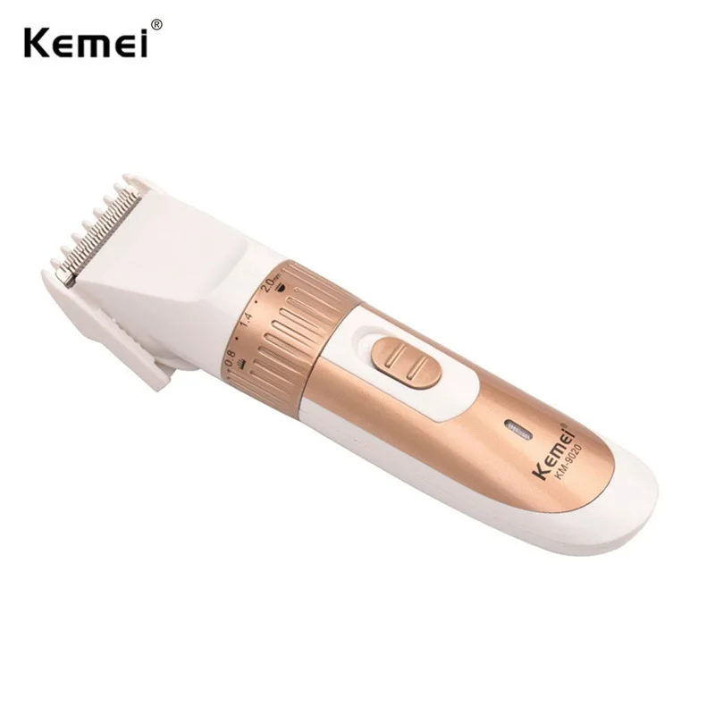 Kemei Мужская Беспроводная перезаряжаемая машинка для стрижки волос триммер для бороды машинка для резки комплект электробритва с аккумулятором триммер для бритья