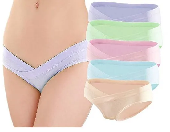 Нижнее Белье для беременных хлопковое женское нижнее белье с низкой талией без