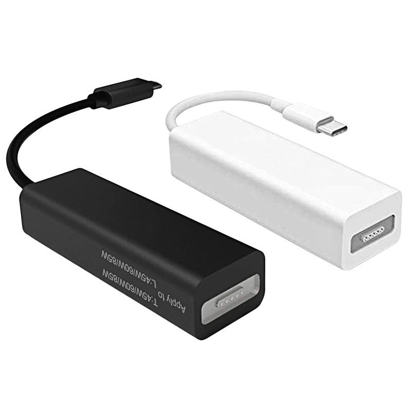 

Магнитный адаптер, USB-C/Magsafe 5 конт., USB 3.1, с разъемом, для зарядки, подходит для ноутбуков, смартфонов