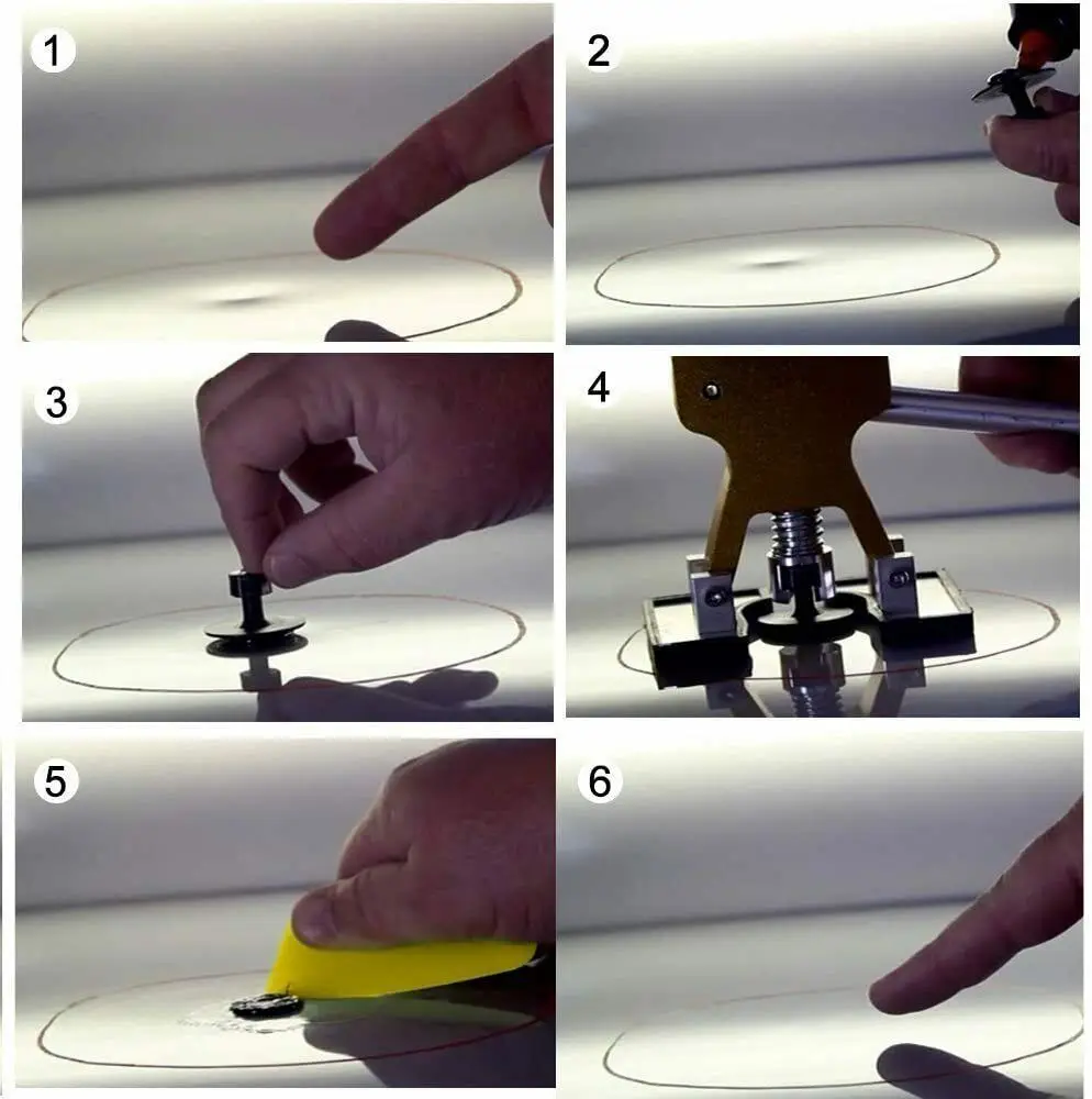 Безболезненный Набор для ремонта вмятин автомобиля набор устранения