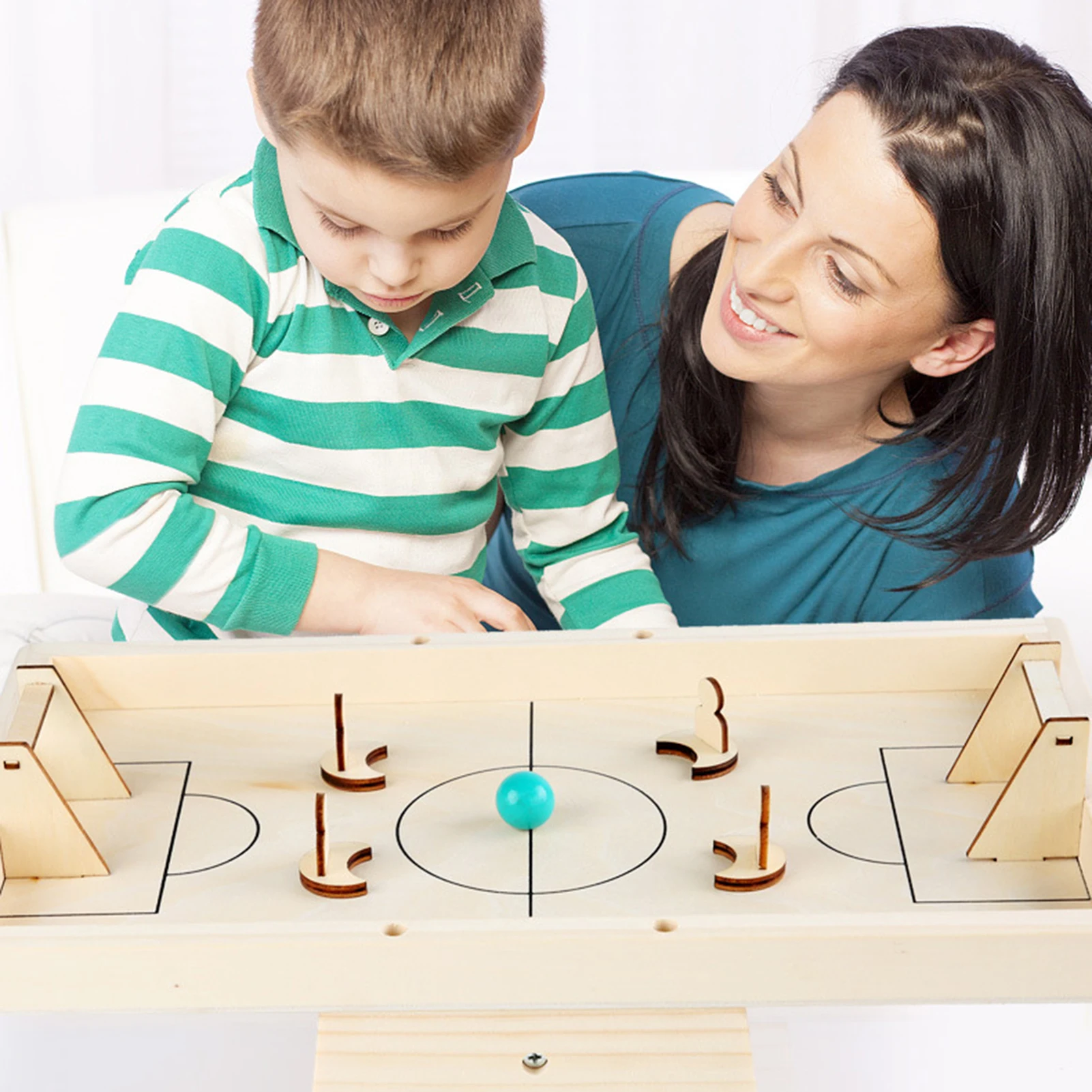 Крытый развлечения средства для игр деревянный Футбол родитель ребенок