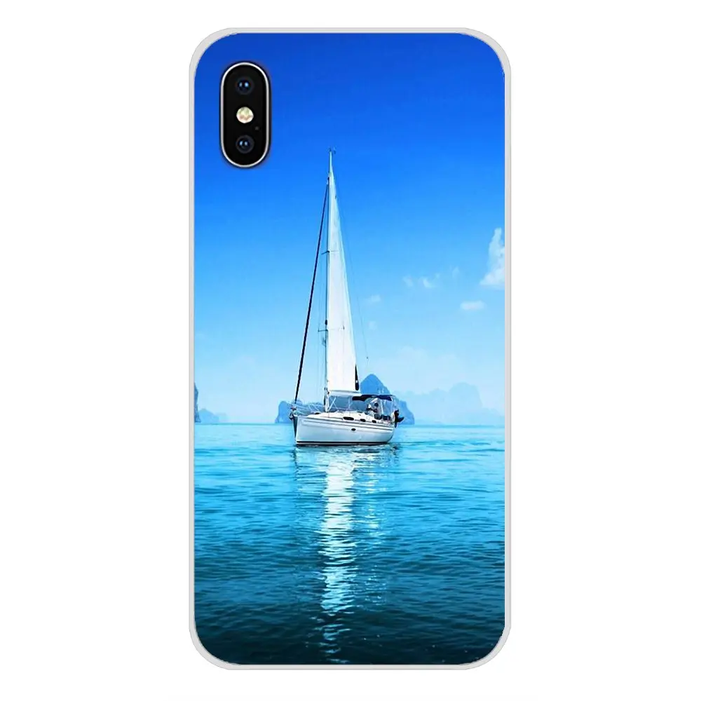 Парусная лодка для Xiaomi Mi4 Mi5 Mi5S Mi6 Mi A1 A2 A3 5X 6X 8 CC 9 T Lite SE Pro аксессуары чехлы телефонов