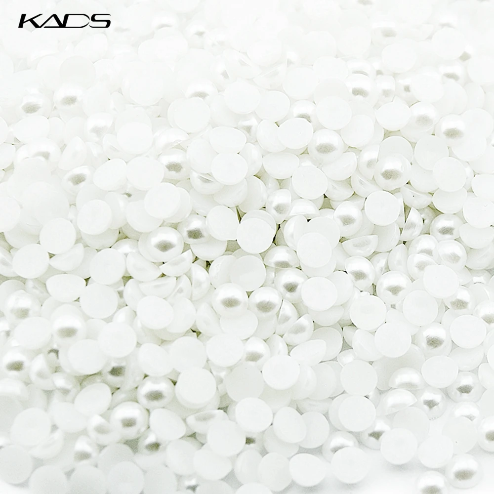 Kads 500 шт. жемчуг с 3 разных Цвета Дизайн в различной форме Блестящий горный
