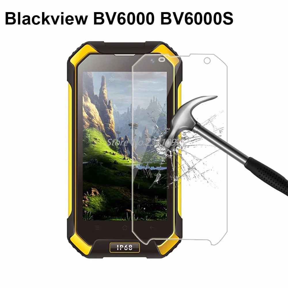 

Защитная пленка для экрана из закаленного стекла blackview-bv6000 2.5D, защитная пленка 4,7 дюйма, улучшенная Передняя ЖК-пленка для blackview bv6000
