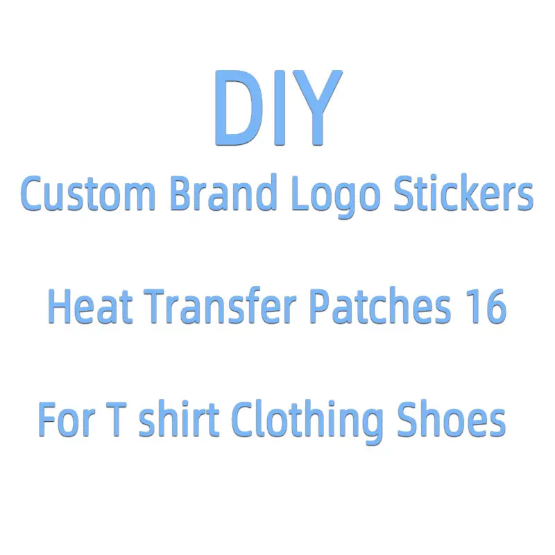 Модные брендовые нашивки с логотипом для одежды наклейки помощью утюга