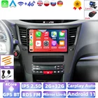 4-ядерный автомобильный радиоприемник, мультимедийный видеоплеер для Subaru Outback 4 Legacy 5 2009 2010 2011 2012 2013-2014 2din Carplay GPS-навигатор