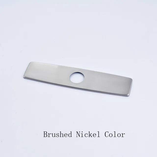 Brushed Nickel Rozin черный/кисть никель/хромированная отделка 1" Ванная комната Кухня Раковина кран отверстие покрытие пластины Escutcheon - Цвет: Brushed Nickel
