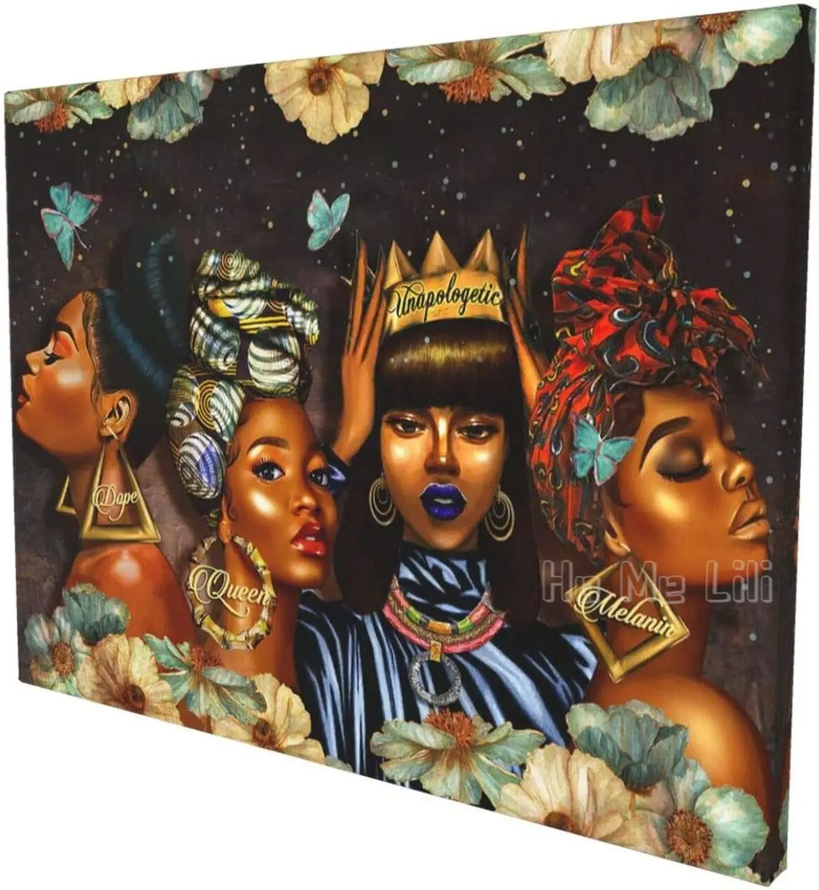 

Американская стена черная девушка холст печать Декор