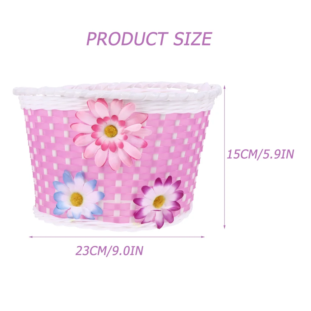 

Front Handlebar Basket Bike Storage Basket Basket Front Decoration