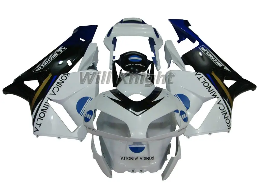 

For Honda CBR600RR CBR600 RR F5 2003 2004 Body Fairing Kits White Black ABS Injection Cover