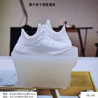 Модная силиконовая форма для кокосовой обуви из эпоксидной смолы, украшения ручной работы сделай сам, гипс, свечи, ювелирные изделия, детские игрушки, форма для брелока