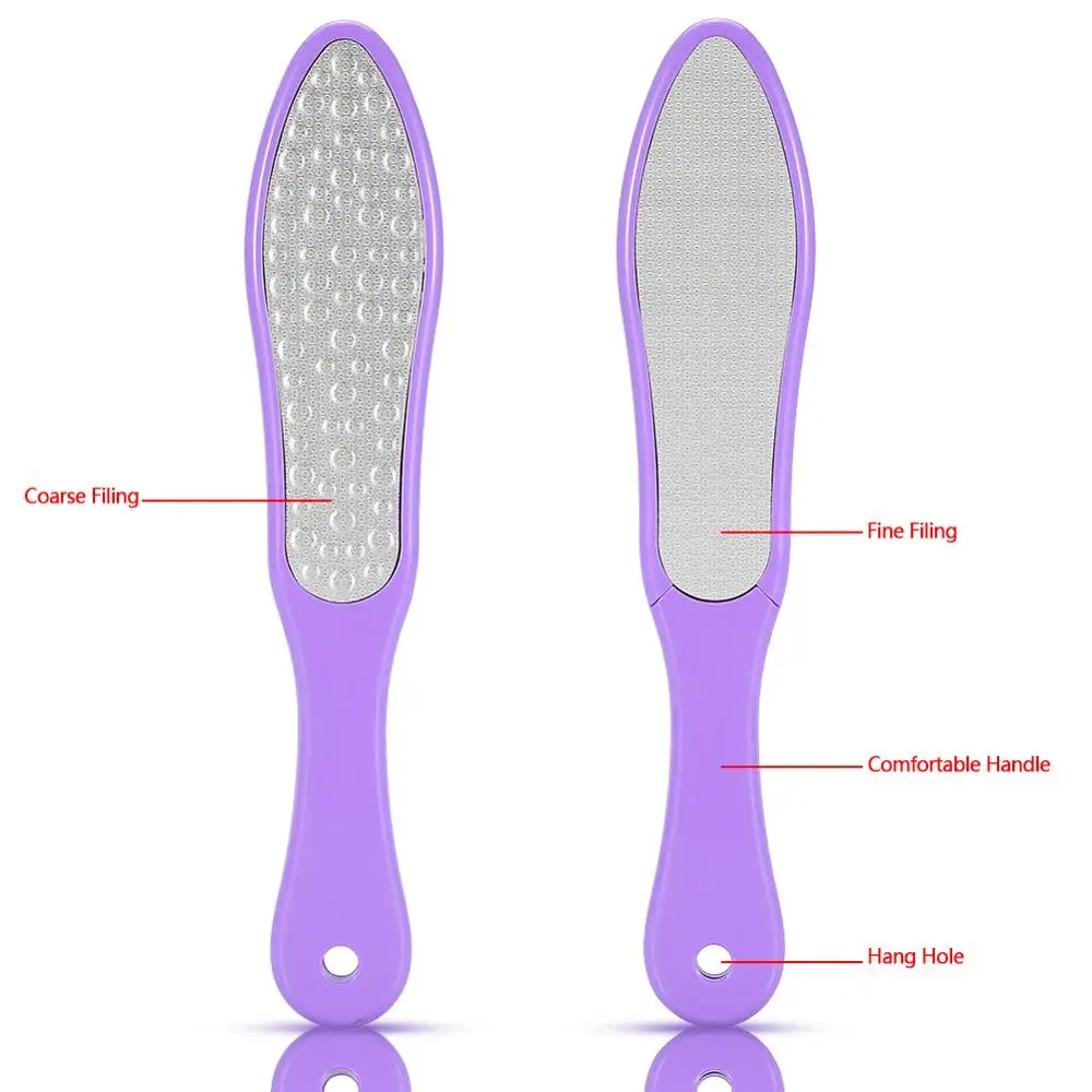 1 шт. двухсторонняя пилка для ног из нержавеющей стали|foot file|callus removerpedicure foot |