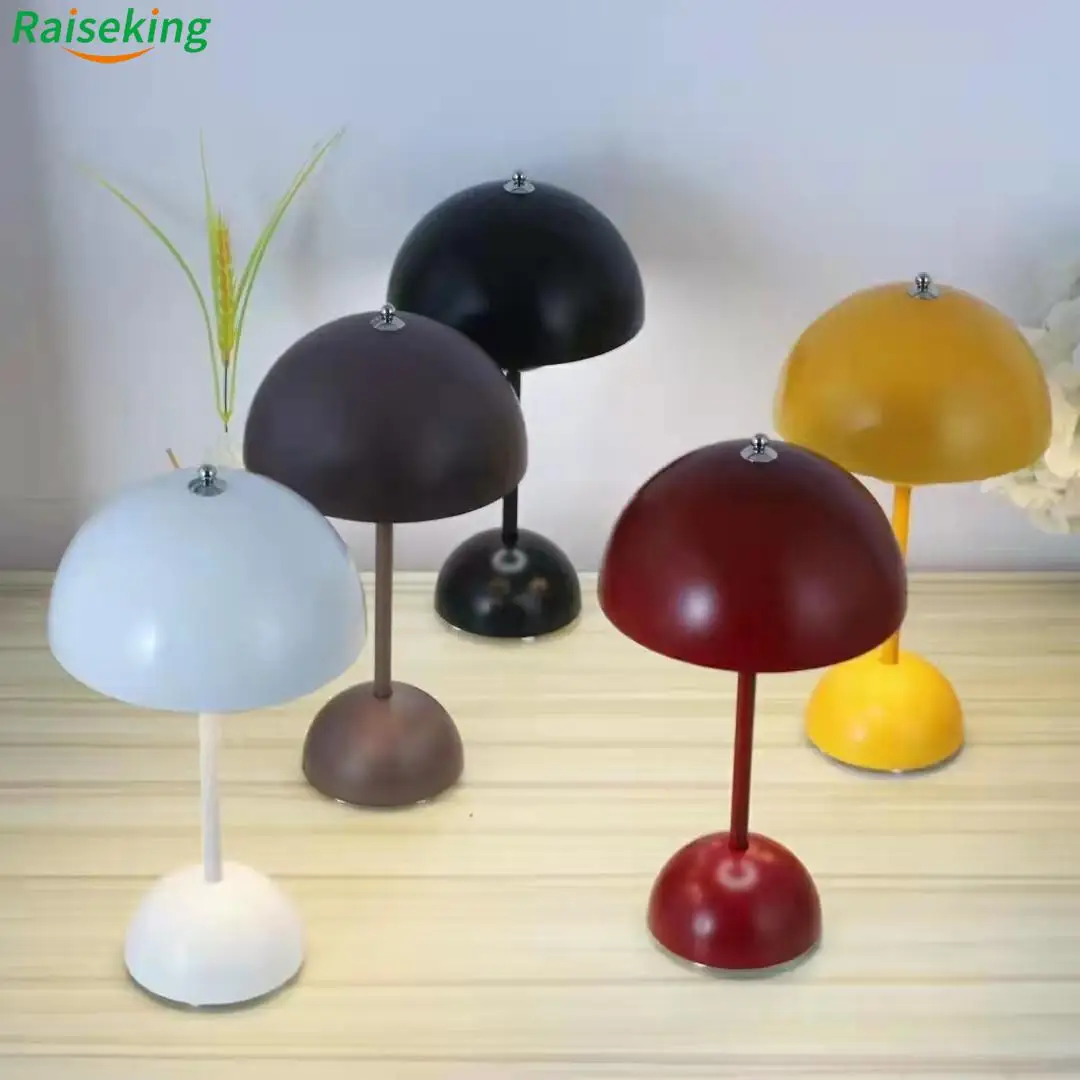 Креативный деревянный цветочный горшок беспроводная настольная лампа для