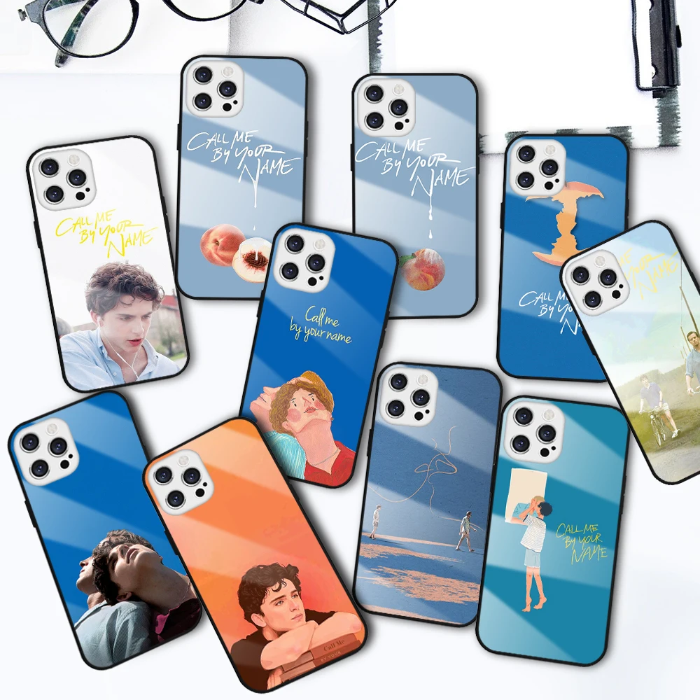 

Call Me by Your Name Tempered glass phone case For iPhone 13 12 mini 11 pro xs max X XR 5 6 7 8 S plus