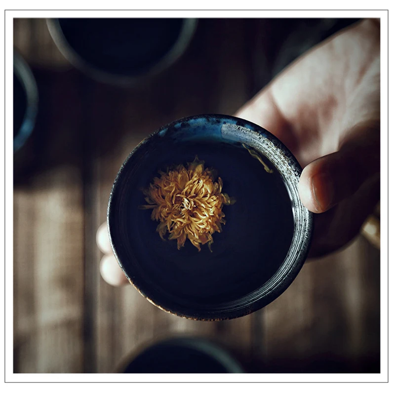 Керамическая чашка для воды Ретро Керамический Чайник Емкость чашки 200 мл в